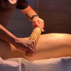 Sesión de Maderoterapia