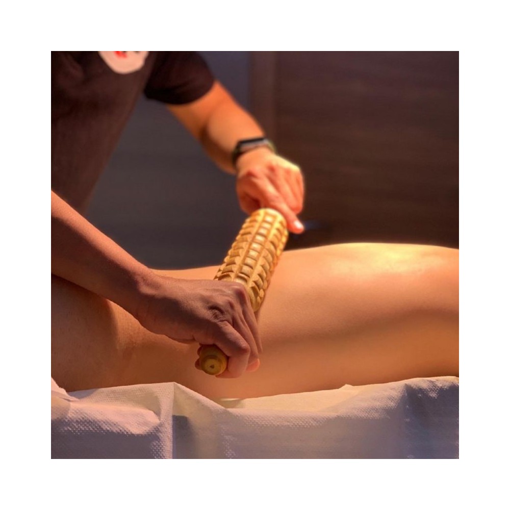 Bono Maderoterapia. Oferta de 5 sesiones con el 25% de descuento.